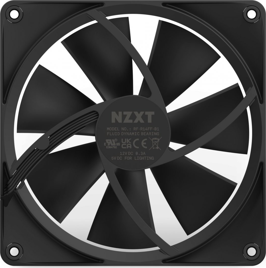 Ftohës Nzxt F140 RGB fan (RF-R14SF-B1)