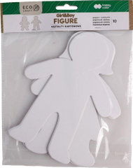 Set figurash prej kartoni Happy Color, 10 copë Set figurash prej kartoni Happy Color, 10 copë