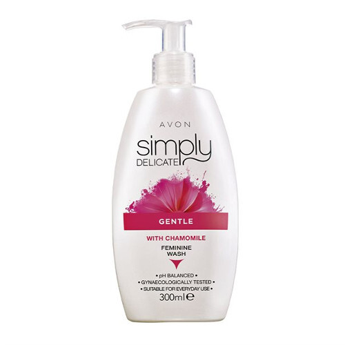 Xhel për higjienë intime Avon Simply Delicate Gentle, 300 ml