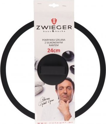 Kapak Zweiger (5903357370336) për tenxhere 24 cm, qelq / silikon
