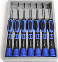 Set kaçavida StarTech (CTK100P), 7 copë, të kaltra/të zeza Set kaçavida StarTech (CTK100P), 7 copë, të kaltra/të zeza