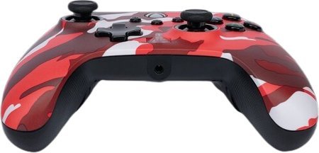 Kontroller PowerA Enhanced Red Camo, me kabllo, i bardhë / i kuq