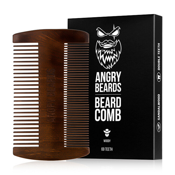 Krahër për mjekërr Angry Beards, dru