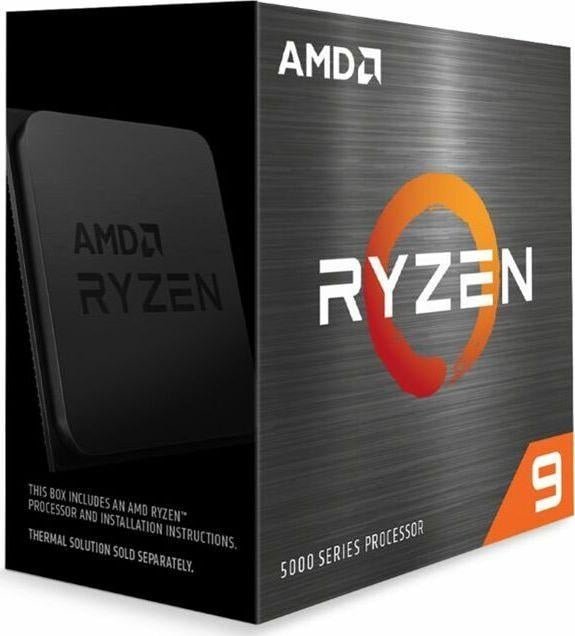 Procesor AMD Ryzen 9 5900XT, 3.3 GHz, 16 bërthama, 64 MB cache, i zi