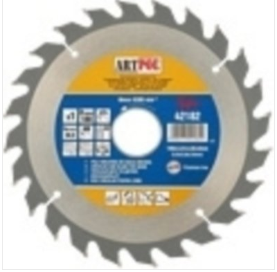 Sharrë rrethore per prerje druri Art-Pol 42202, 200 x 30 mm, 24 dhëmbë