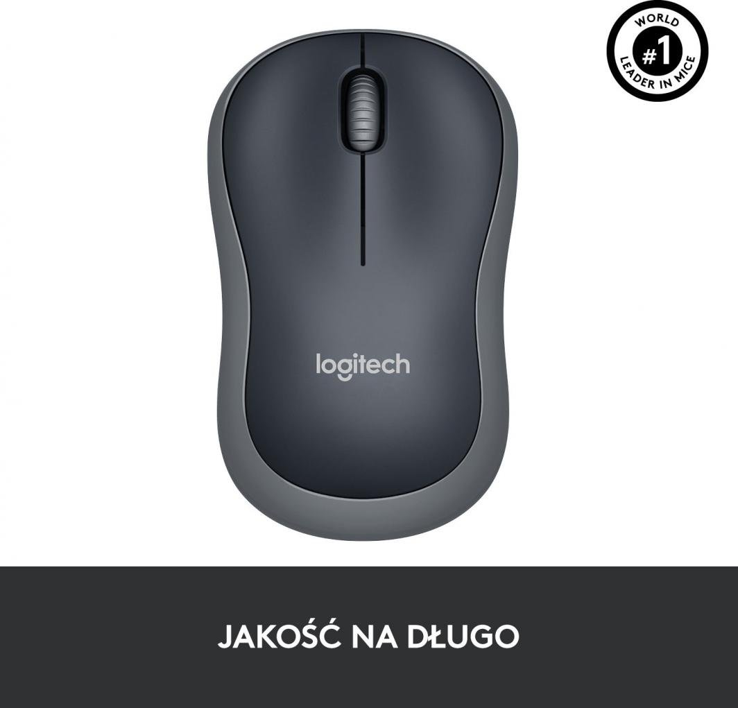 Maus Logitech M185 (910-002238), i hirtë