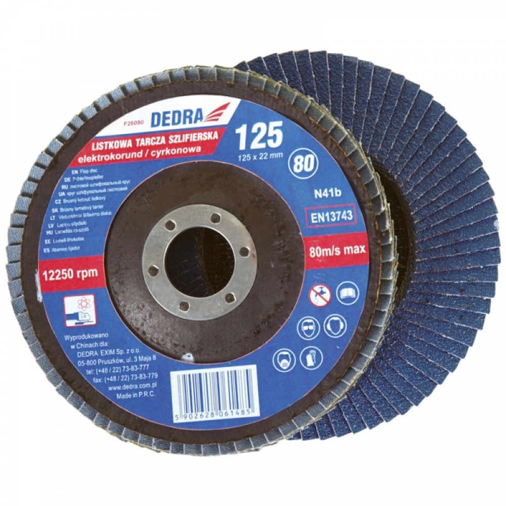 Disk Dedra Flap (F26060), 60, 125 x 22 mm