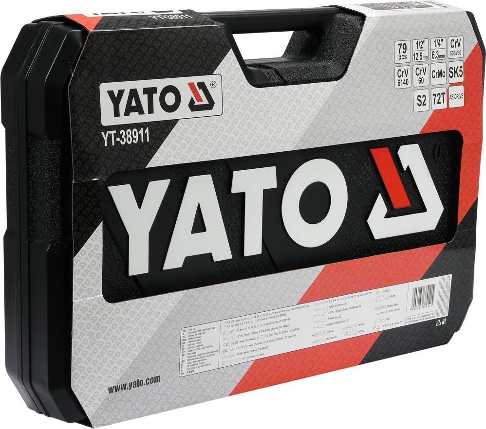 Set vegla pune Yato No (YT-38911), 79 pjesë