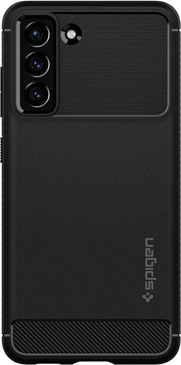 Маска Spigen Rugged Armor за Samsung Galaxy S21 FE 5G, црна боја