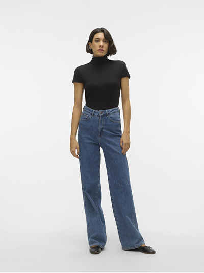 Bluzë për femra Vero Moda, e zezë