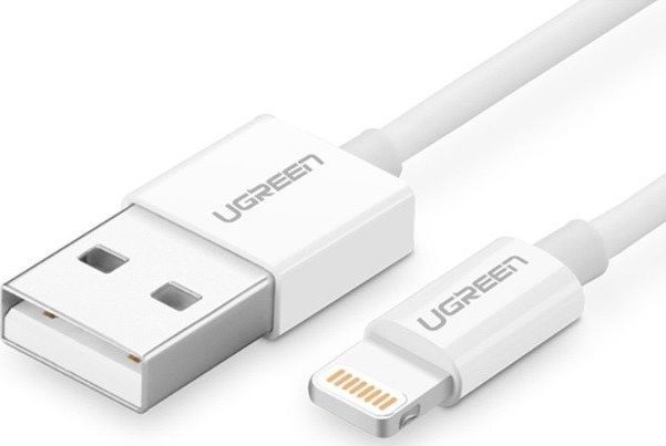 Kabllo USB Cable Ugreen (20728), 1m, e bardhë