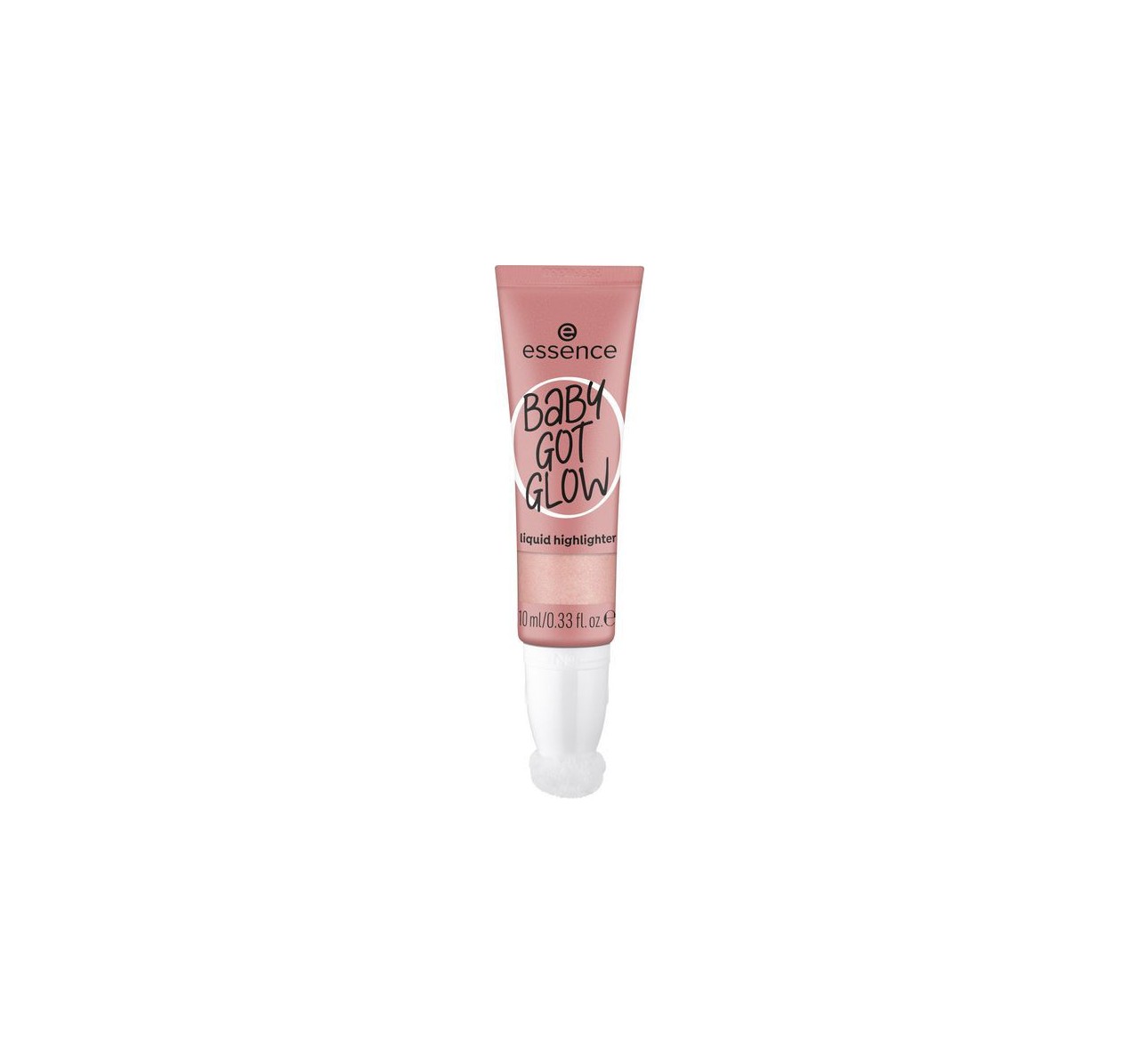 Shkëlqyes i lëngshëm për fytyrë Essence Baby Got Glow, 20 Rose And Shine, 10 ml