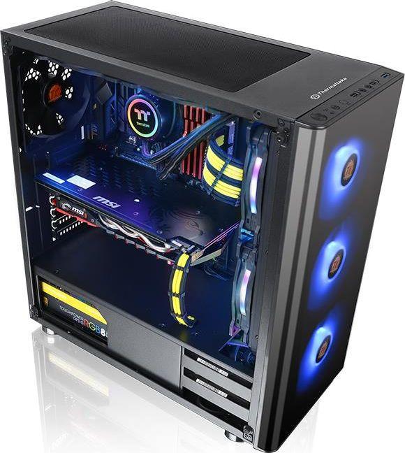 Kasë Thermaltake V200 TG RGB Edition, Midi Tower