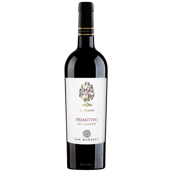 Verë e kuqe IL Pumo Primitivo Salento, 0.75L