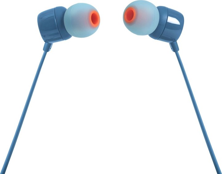 Dëgjuese JBL T110, të kaltërta