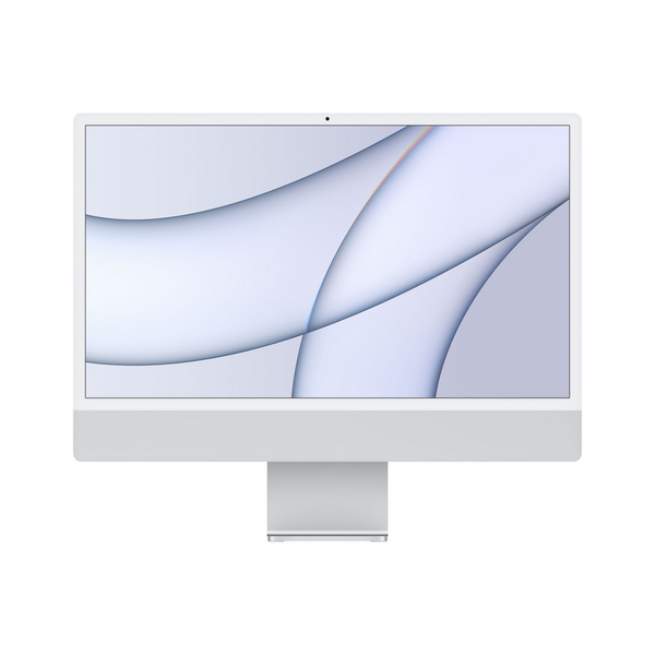 Apple iMac 24", M1 8-core, 8GB, 256GB, 7-core GPU, Silver