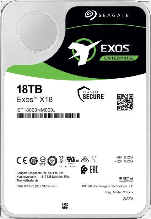 Disk serveri Segate Exos X18, 3.5", SATA III (6 Gb/s), 18 TB