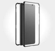 Xham mbrojtës Black Rock, 360° për Galaxy A54, i zi
