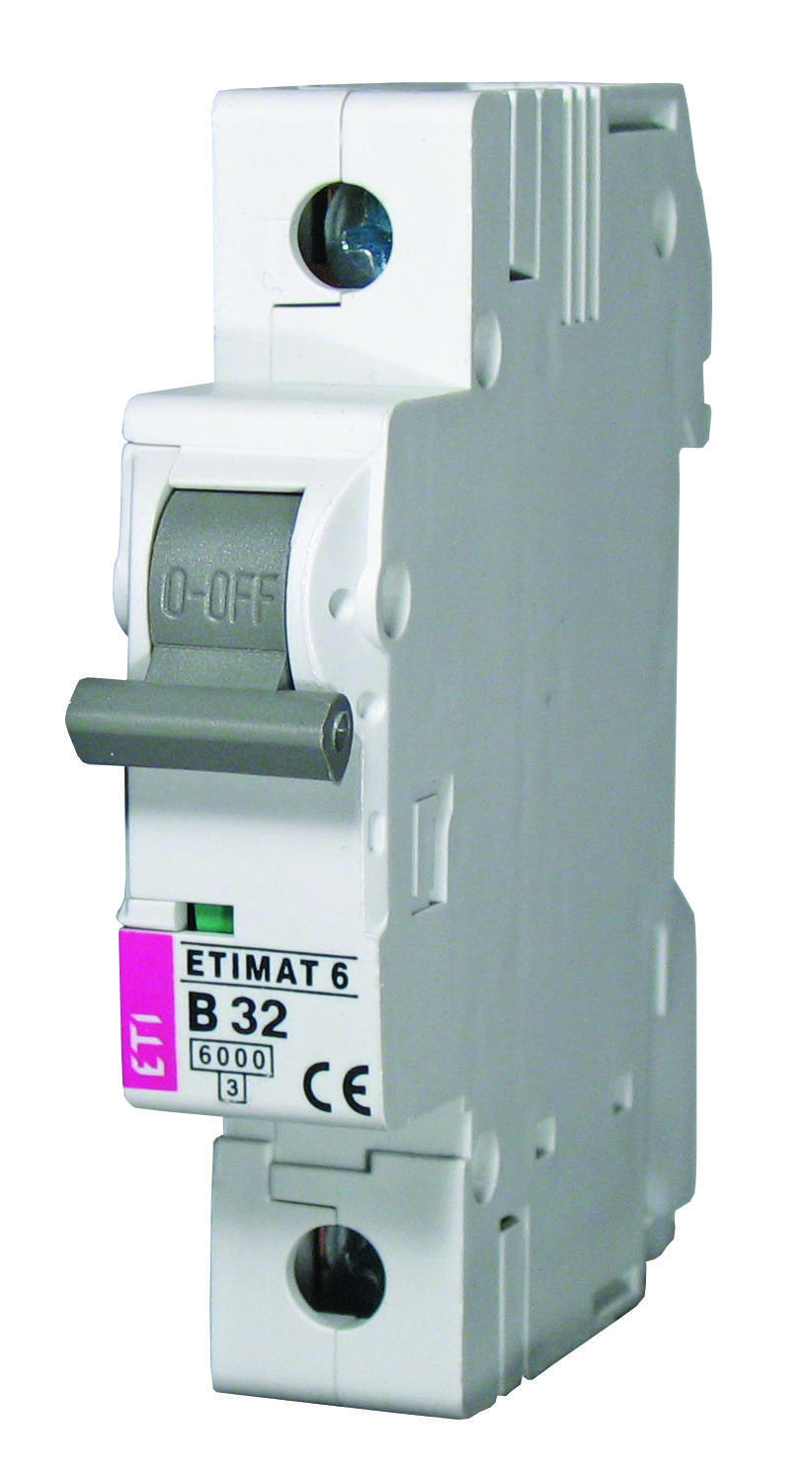 Ndërprerës miniaturë Eti-Polam ETIMAT 6 1p 6kA B20 - 002111517