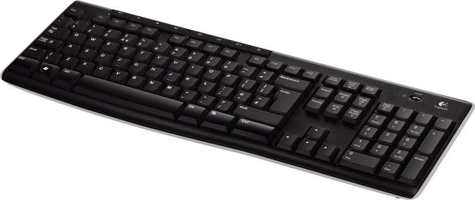 Tastierë Logitech K270, e zezë