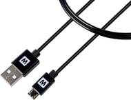 Kabllo microUSB 2.0 MAX MAX MUC1200B, 2m, e zezë Kabllo microUSB 2.0 MAX MAX MUC1200B, 2m, e zezë