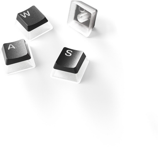 Taste SteelSeries PrismCaps, PBT, 120 copë, US, të zeza