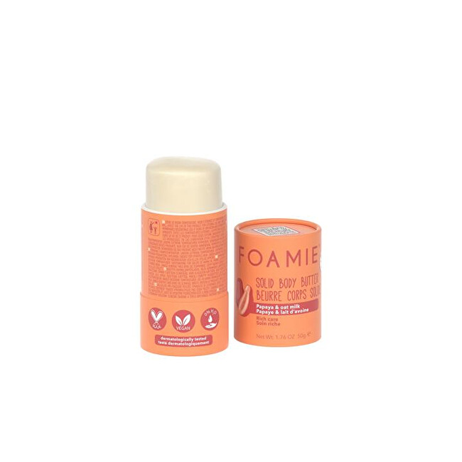 Gjalpë i ngurtë trupi Foamie Oat to Be Smooth, 50 g