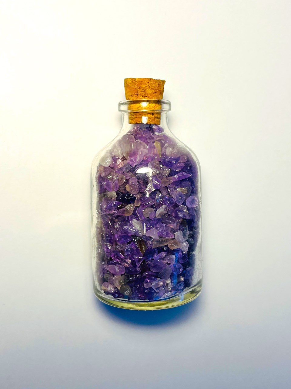 Gurë natyral Dar Amethyst, 8 cm, vjollcë