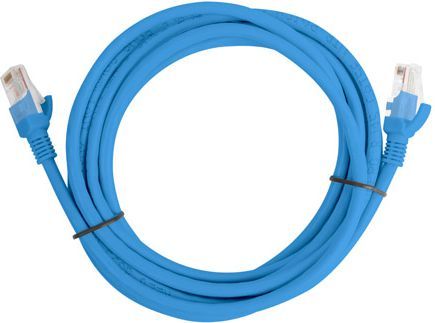Kabëll Lanberg Patchcord (PCU6-10CC-0500-B), Cat6, 5m, e kaltër