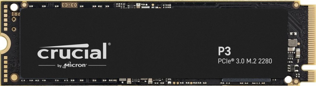 Disk SSD Crucial P3, 4TB, M.2 2280 PCI-E x4 Gen3 NVMe