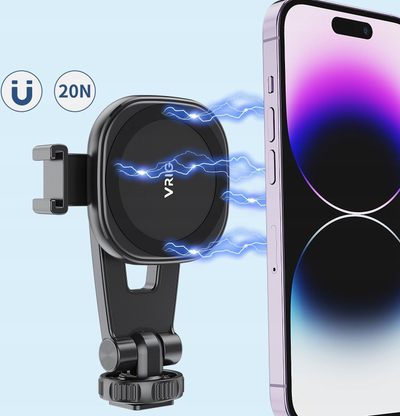 Магнетен држач за статив со MagSafe, за iPhone 12 16, со flash shoe, црн