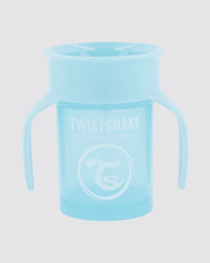 Shishe për bebe Twistshake 360 6+ muaj, Blu Pastel