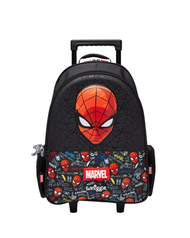 Çantë shkolle me rrota Promax Spiderman, 40x32x20cm, zezë Çantë shkolle me rrota Promax Spiderman, 40x32x20cm, zezë