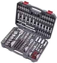 Set çelësa dhe fole Kraftwerk 204.104.800, Basic, 1/4" + 3/8" + 1/2", 200 pjesë