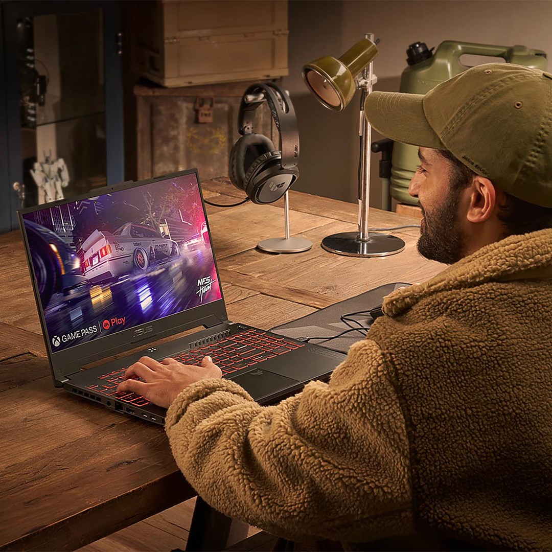 Laptop ASUS TUF Gaming A16 FA607NU-R5165W, 16", AMD Ryzen 5 7535HS, 16GB DDR5, 512GB SSD, NVIDIA GeForce RTX 4050, i hirtë