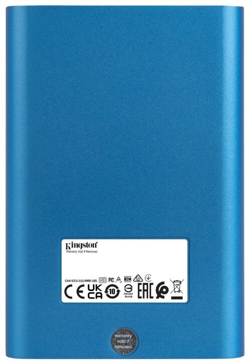 Disk i jashtëm Kingston IronKey Vault Privacy 80 - 1.92TB, i kaltër