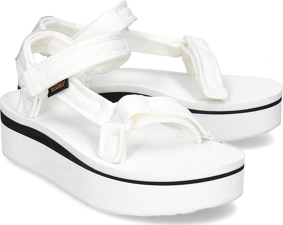 Sandale për femra Teva Flatform, nr.40, të bardha