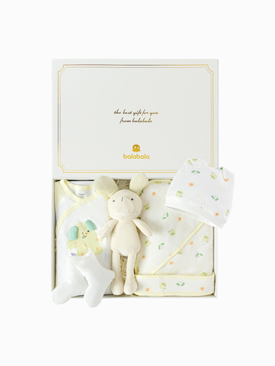 Set dhuratë për bebe Sweet Dreams  - Yellow