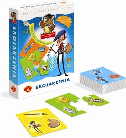 Puzzle edukative Alexander Associations, 73 elemente