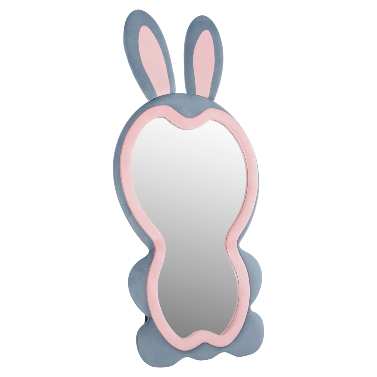 Pasqyrë statike fëmijë Bunny 80x162Hcm (HM4489.02), rozë/ kaltër/ zezë