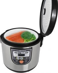 Tenxhere Multicooker Esperanza Cooking Mate, 850W, argjendtë (EKG011)