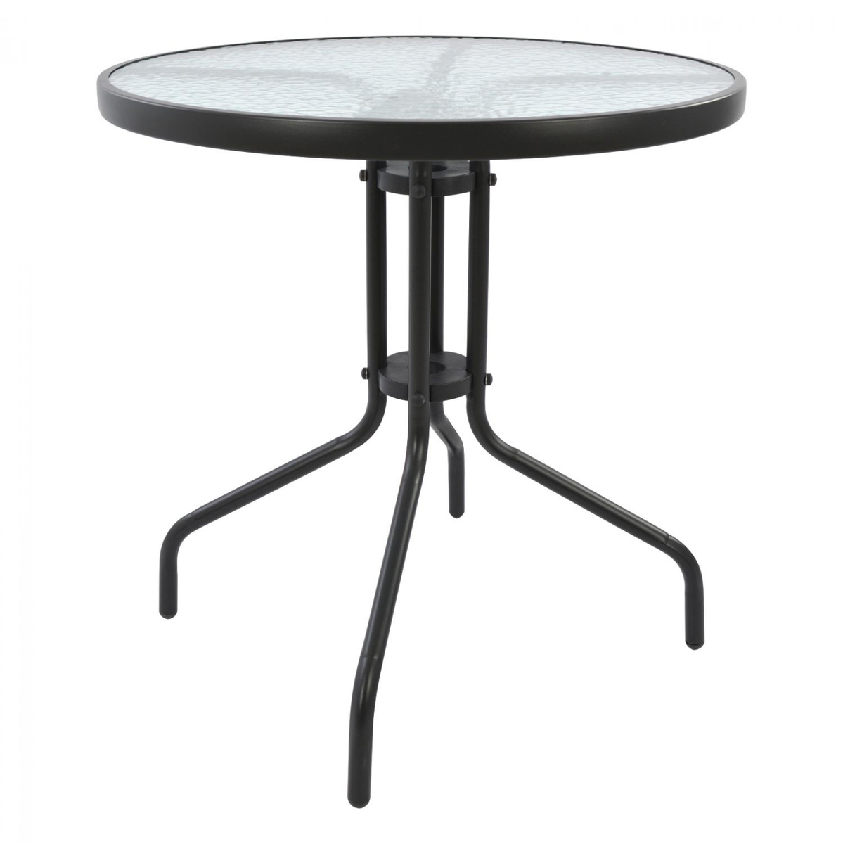 Tavolinë metalike, 70×70 cm (HM5146.01), gri