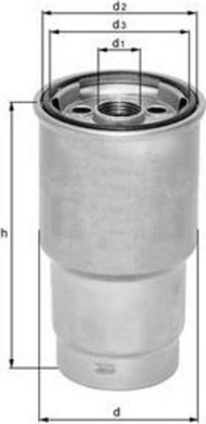 Filtër i karburantit Knecht KL157 Filtër i karburantit Knecht KL157
