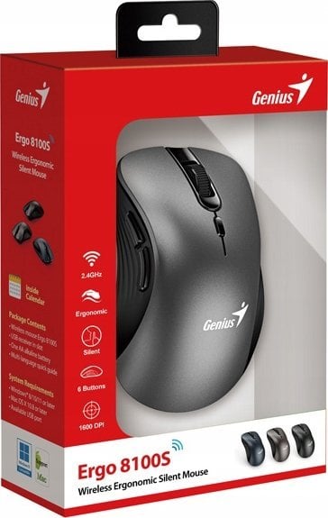 Maus Genius Ergo 8100S, i hirtë