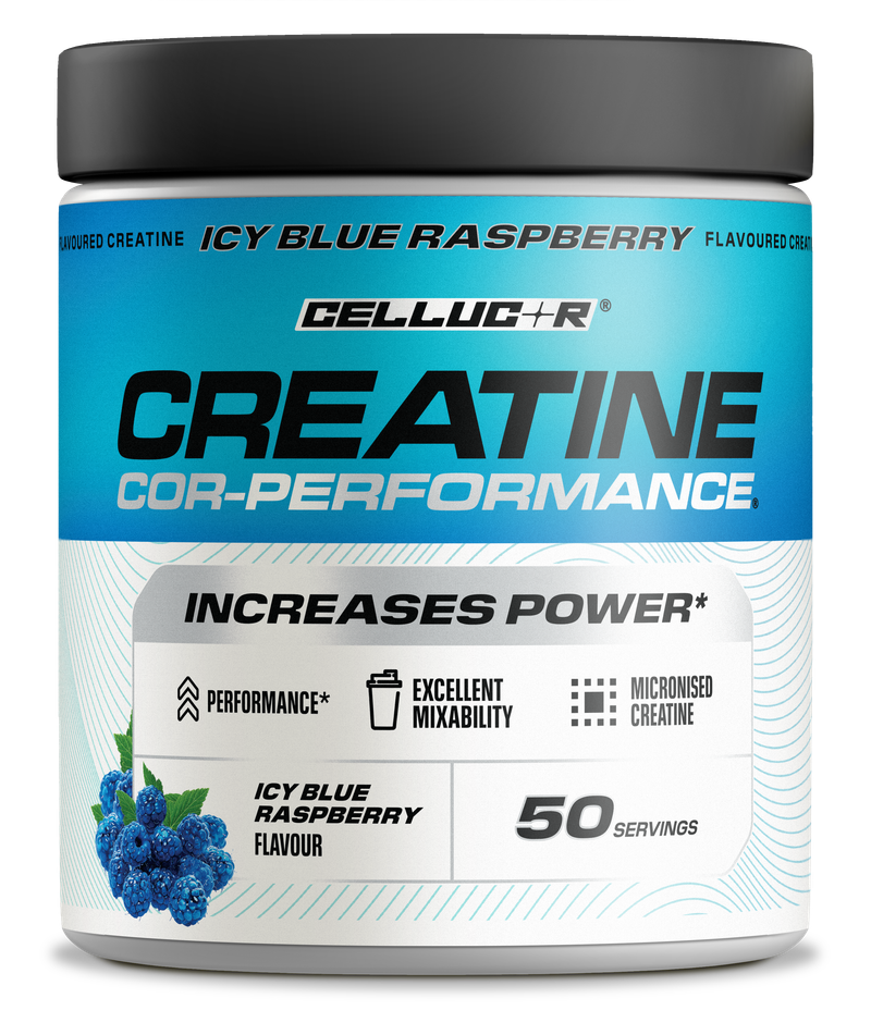 Kreatinë Cellucor® Creatine Monohydrate Powder Icy Blue Raspberry, 50 servime, 203g