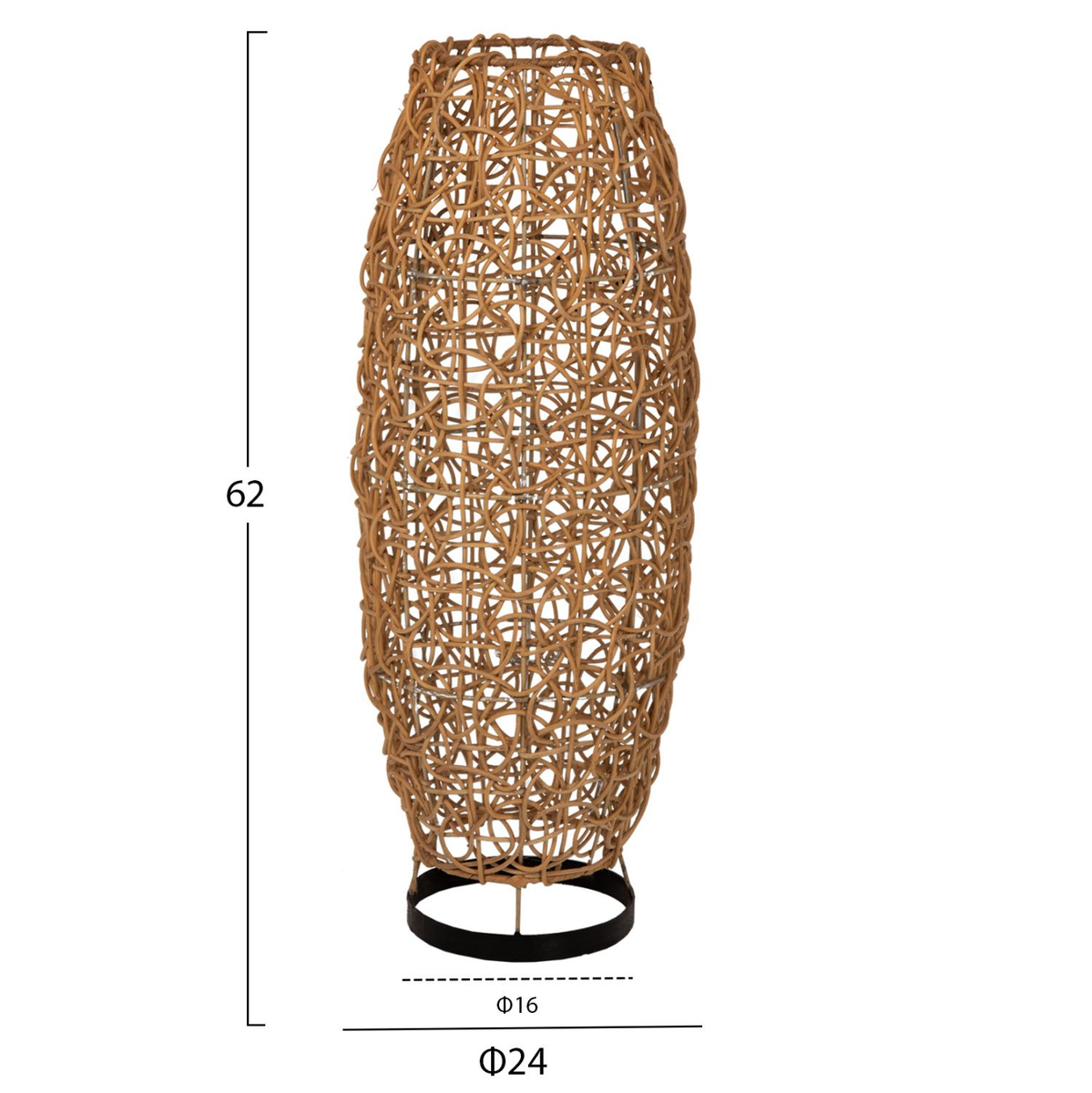 Llambë dyshemeje Φ24x62Hcm (HM7877)
