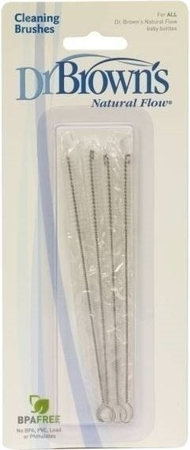 Furça pastrimi për shishe foshnjesh Dr. Browns (QU0023), 4 copë Furça pastrimi për shishe foshnjesh Dr. Browns (QU0023), 4 copë