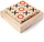 Lojë tavoline Bigjigs - tic-tac-toe prej druri
