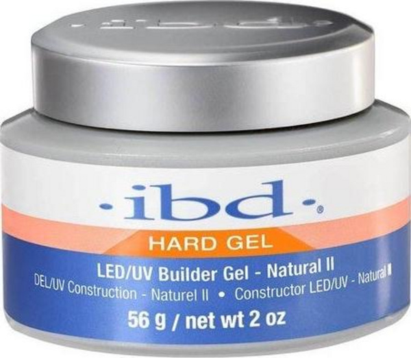 Xhel për thonjë IBD Hard Builder LED / UV, Natural II, 56g