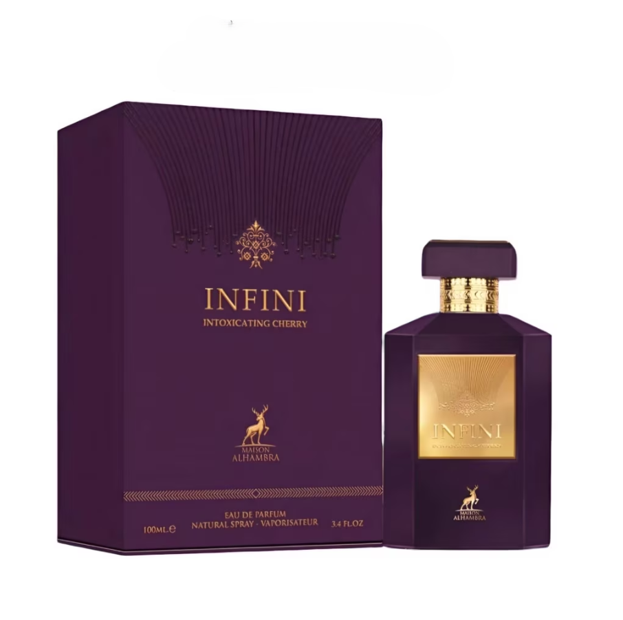 Eau de Parfum Maison Alhambra lnfini Intoxicating Cherry, 100ml